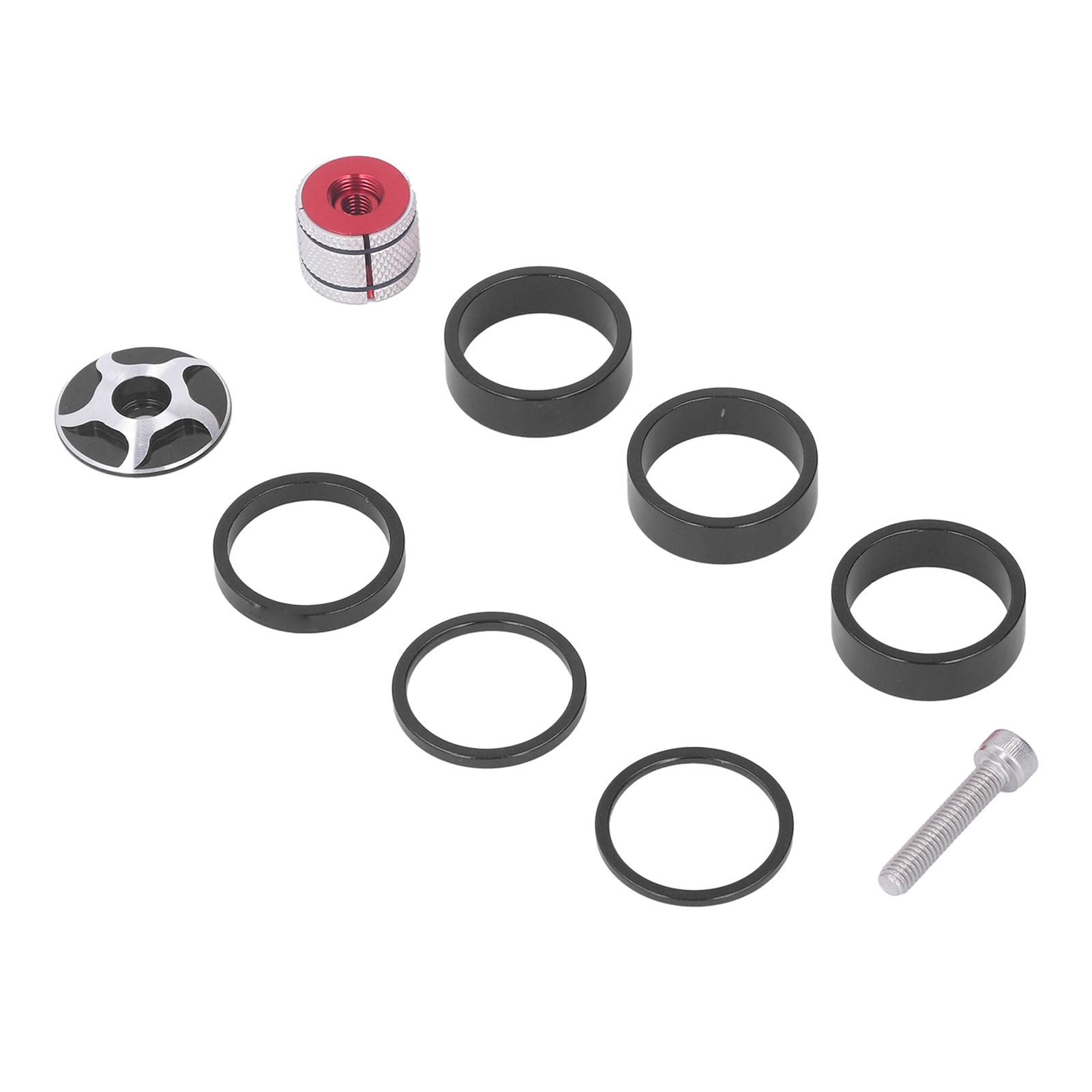 

CANSUCC Bike Front Stem Fork Washer Wearproof 28.6mm Bicycle Headset Spacers for Mountain Road Bike