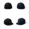 Big Size American Style Fully Enclosed Hard Top Flat Edge Baseball Cap Back Closurehip-hop Skateboard Caps