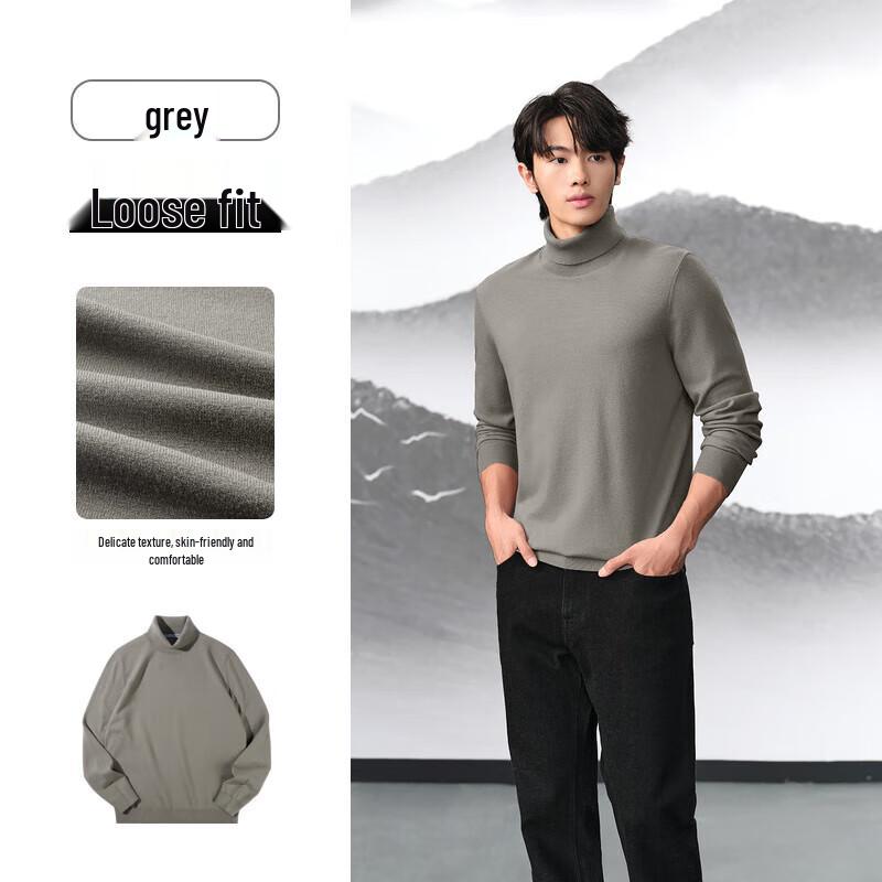 HLA Men's Turtleneck Long-Sleeve Knit Sweater