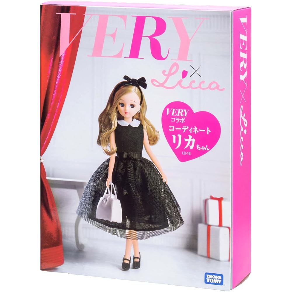 Licca-chan Doll LD-16 Very Collaboration Outfit Doll 30cm