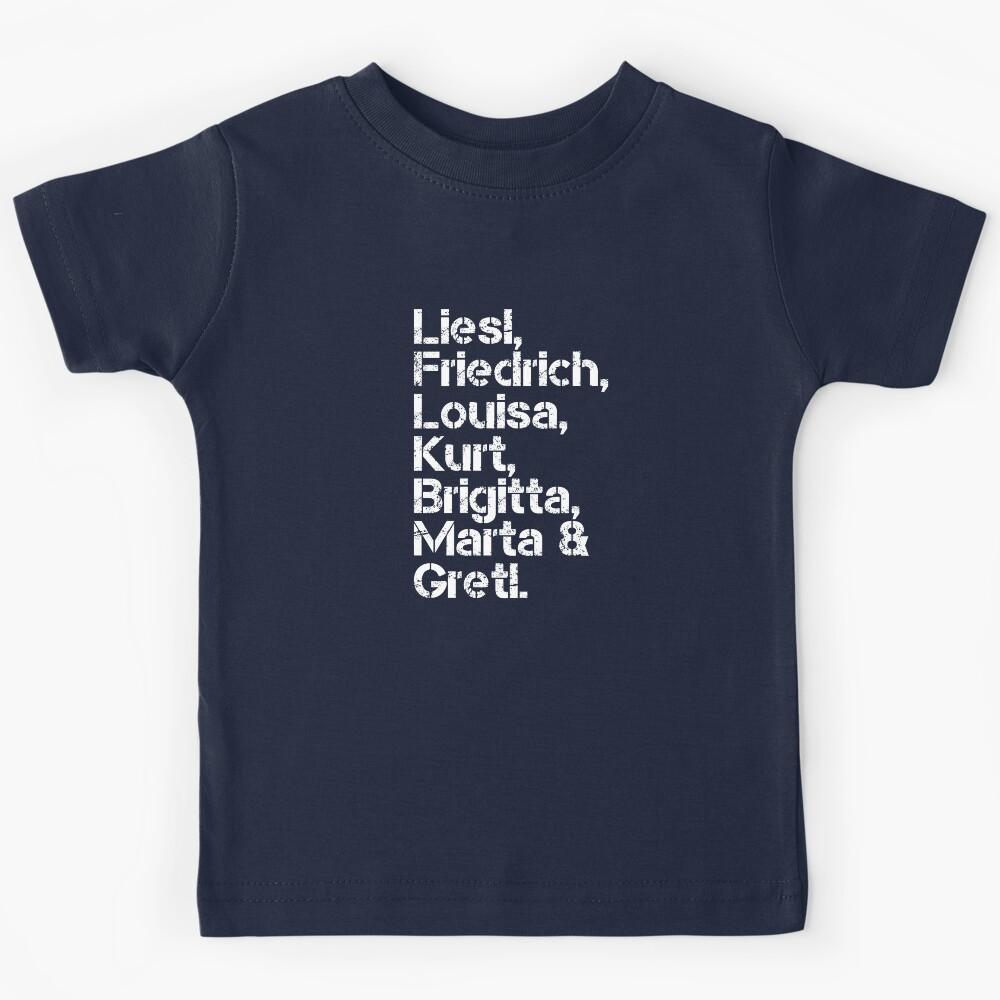 The Von Trapp Family Singers [line-up] Kids T-Shirt 160