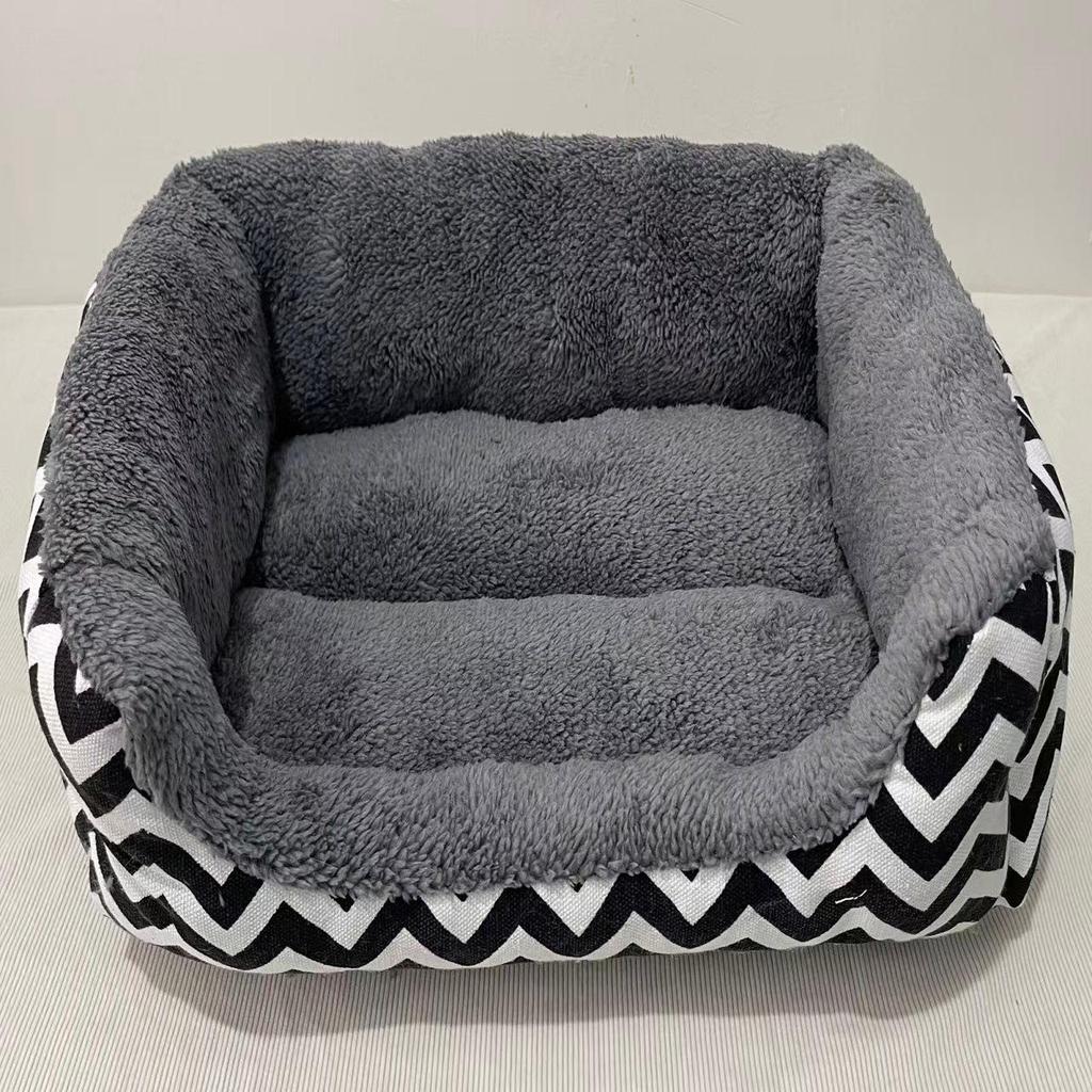 Four Seasons Machine Washable Cat & Dog Nest Pad – Winter-Ready, Thickened Pet Bed