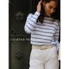 T-shirt Minimaliste à Manches Longues pour Femme, Tissu Doux de Qualité Supérieure, Silhouette Ample et Carrée pour un Confort Tout au Long de la Journée