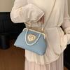 2026 Pearl Chain Crossbody Bag Small Square Bag