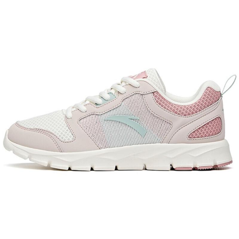 

Anta Running Collection Cushioning Anti-Slip And Wear-Resistant Low-Top Running Shoes Women s Pink White Sneakers 92625512-47 35.5