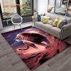 Cartoon Lion Animals Dream 3D Carpet Rug for Home Living Room Bedroom Sofa Doormat Decor,Kid Play Area Rug Non-slip Floor Mat