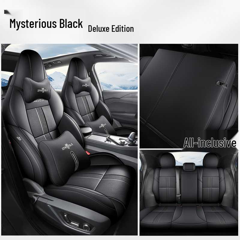 Lynk & Co 03 Leather Car Seat Cushions (23-26), All-Season, Fully Wrapped, Vehicle-Specific Seat Covers
