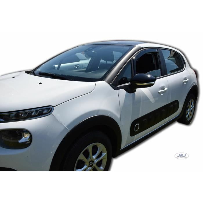 J&J AUTOMOTIVE | Heko Deflecteurs d'air Déflecteurs de Vent Pour Citreon C3 3 5P. Berlina depuis 2017