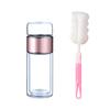 1pc Tea InfuserBottle Double Layer Leakage Proof Glass Water Bottle Separation of Tea and Water Mug Cup for Office Travel Home