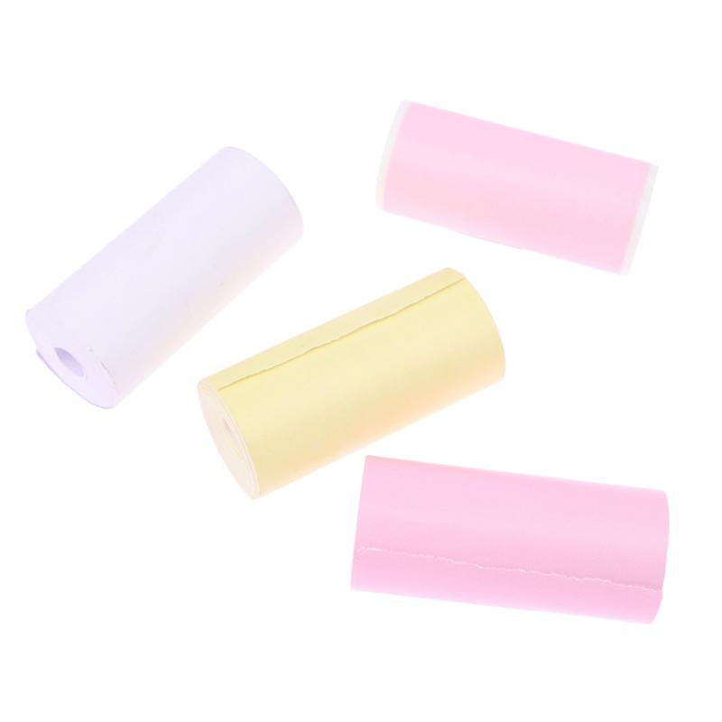Mini Printer Paper Self-Adhesive Thermal Papers Hd Color Label Printers Photo Inkless Printing