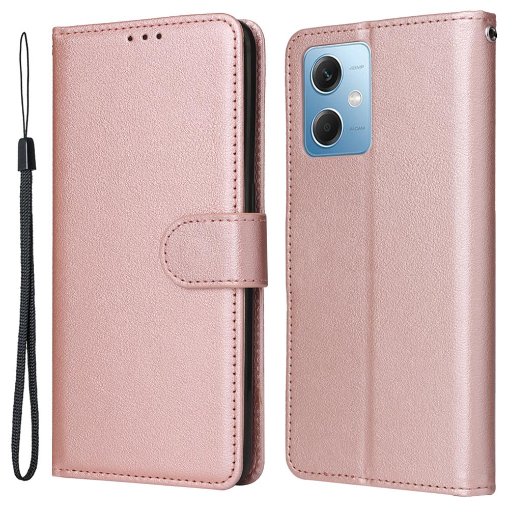 For Xiaomi Redmi Note 12 5G (Global) (India) (China)/Poco X5 5G Phone Case PU Leather Wallet Stand Cover