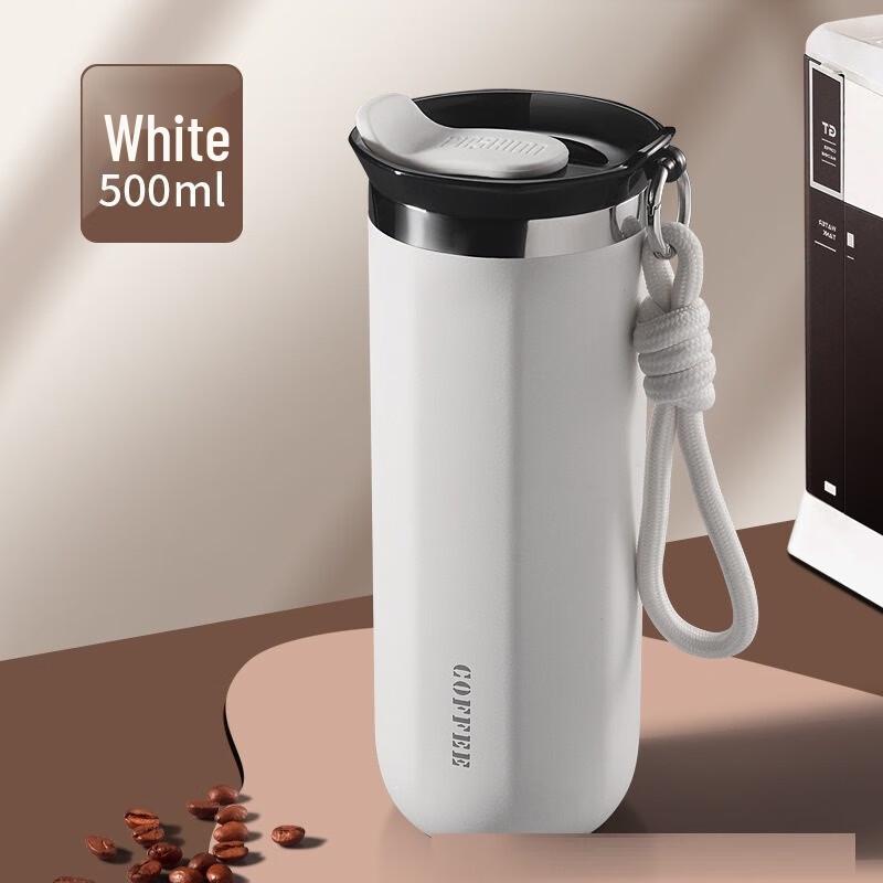 TLAKEHO 304 Stainless Steel Insulated Coffee Travel Mug