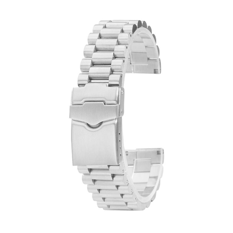 20mm 22mm För TAG Heuer F1-serien massivt rostfritt stål klockarmband herr Tag Heuer Carrera F1 högkvalitet klockarmband svart