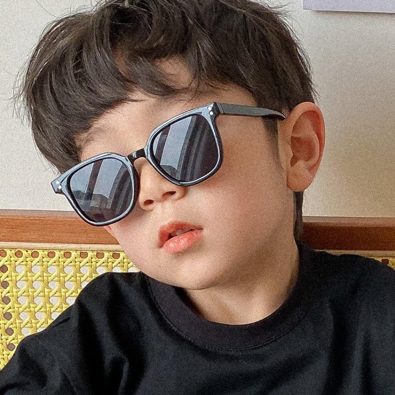 New Fashion Sunglasses Girls Boys Square Vintage Children Sun Glasses Baby Shades Mirror Goggles Eyeglasses UV400 Eyewear