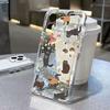Graffiti Cartoon Dog Cat Pattern Phone Case For Samsung Galaxy S26 S25 Ultra S24 S23 FE S22 S21 Plus S20 A73 Clear Bumper Cover