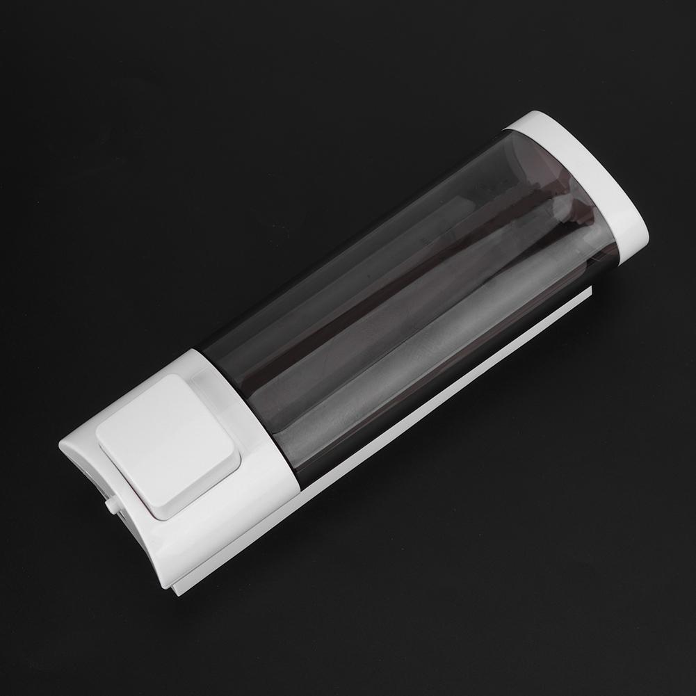 200ml Single‑Head Manual Soap Dispenser Kitchen Bathroom Wall Mounted Soap Container for Liquid Shampoo