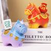 Handcrafted Zodiac Horse Ornaments Rotatable Zodiac Horse Figurines  Chinese New Year