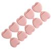 10Pcs Mini Hydrophilic Makeup Sponge Latex-Free for Liquid Powder Foundation Concealer Blending Wet Dry Dual Use Travel Puff