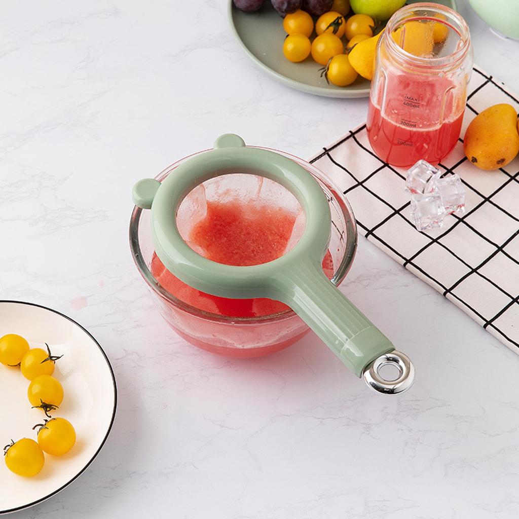 Soymilk Filter Mesh Kitchen Strainer Juice Net Household Fruit Vegetable Residue Filter
