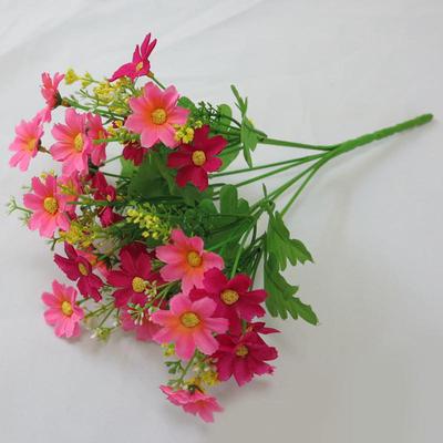 Home Decor Artificial Flower Daisy Flower Garland Simulation Flowers Home Garden Wedding Decoration Gift New DIY Plastic Flower  Accessories