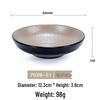 Japanese Melamine Hot Pot Sauce Dish with Two or Three Compartments for Seasoning and Snacks