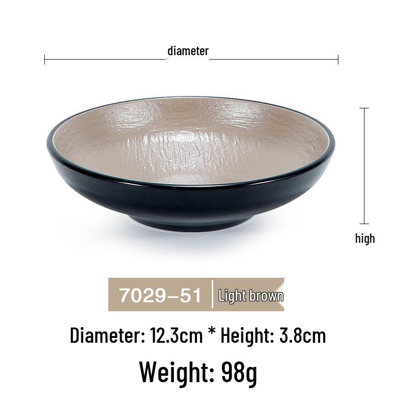 Japanese Melamine Hot Pot Sauce Dish with Two or Three Compartments for Seasoning and Snacks