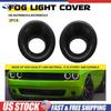 Fog Light Cover Set For For Dodge Challenger 2015- Driver And Passenger Side