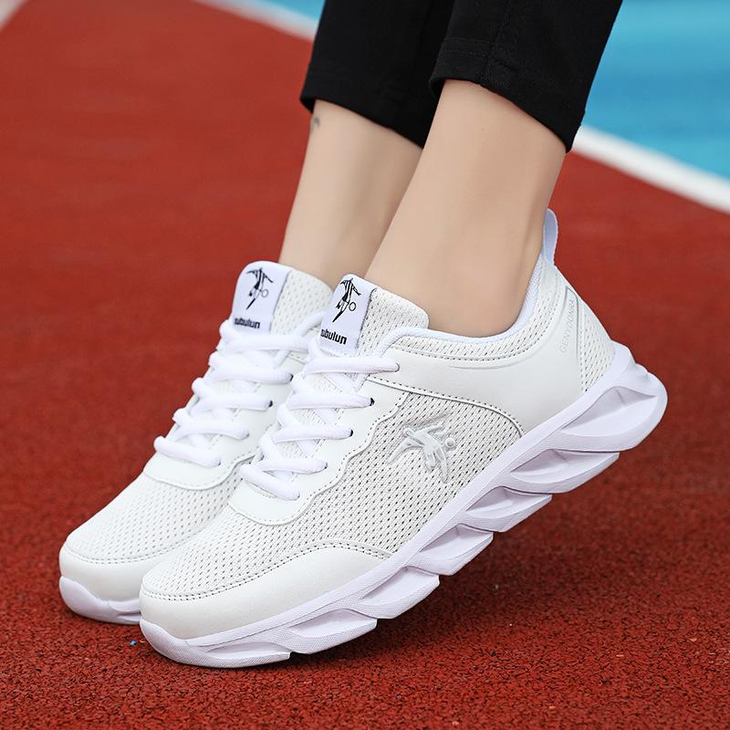 Brand Lightweight Soft-soled Sports Shoes Spring and Autumn Mesh Breathable Student Running Shoes