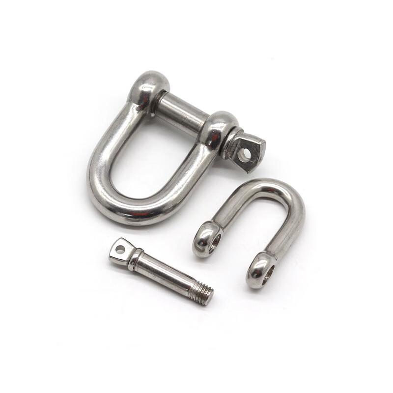 Lükūn D-Shaped Stainless Steel Shackle