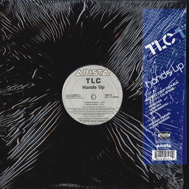

12inch Record TLC - Hands Up 82876523471 ARISTA 2003 US Rap & Hip-Hop/R&B Used