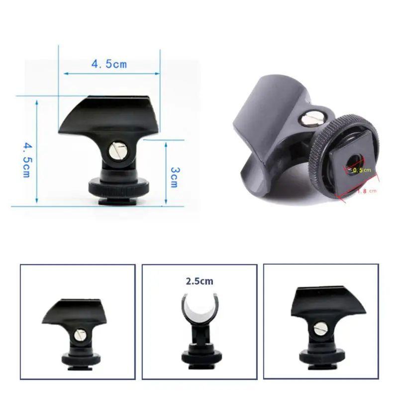 Microphone Accessories Microphone Fixed Clamp Microphone Clip Wired Wireless Microphone Cantilever Shock-absorbing Bracket Clip
