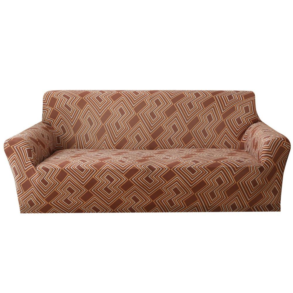Elastic Sofa Cover Slip Proof Simple Solid Color Cushion Protector Modern Minimalist Luxury Home Decor