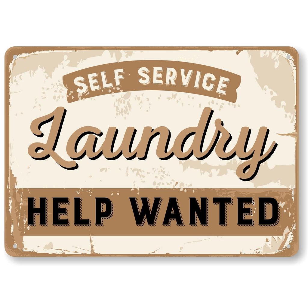 Plaque Metal Tin Signs Laundry Room Wall Decoration Vintage Art Posters Iron Painting for Man Cave Home Cafe Bathroom Club Bar