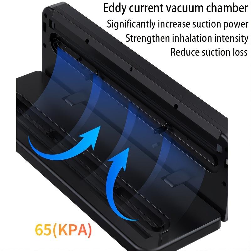 Household Automatic Vacuum Sealing Machine,kitchen Small Plastic Sealing and Preservation Machine, Food Vacuum Automatic Air Sealing Packaging Machine