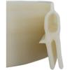 RV Roof Vent Seal White Vinyl | 51" RV Seal Replacement for Roof Vents Made i