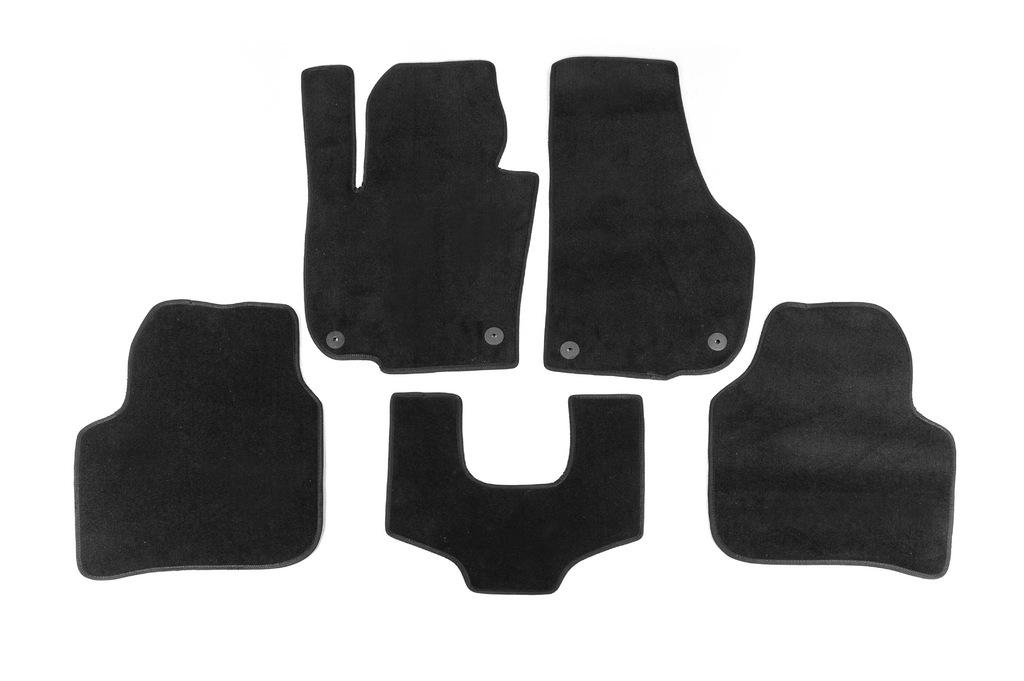 

Premium pile rugs (black) for Skoda Superb 2009-2015