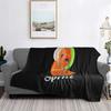 Colorful APEROL SPRITZ Blanket Soft Warm Flannel Throw Blanket Bedding for Bed Living Room Picnic Travel Home Sofa