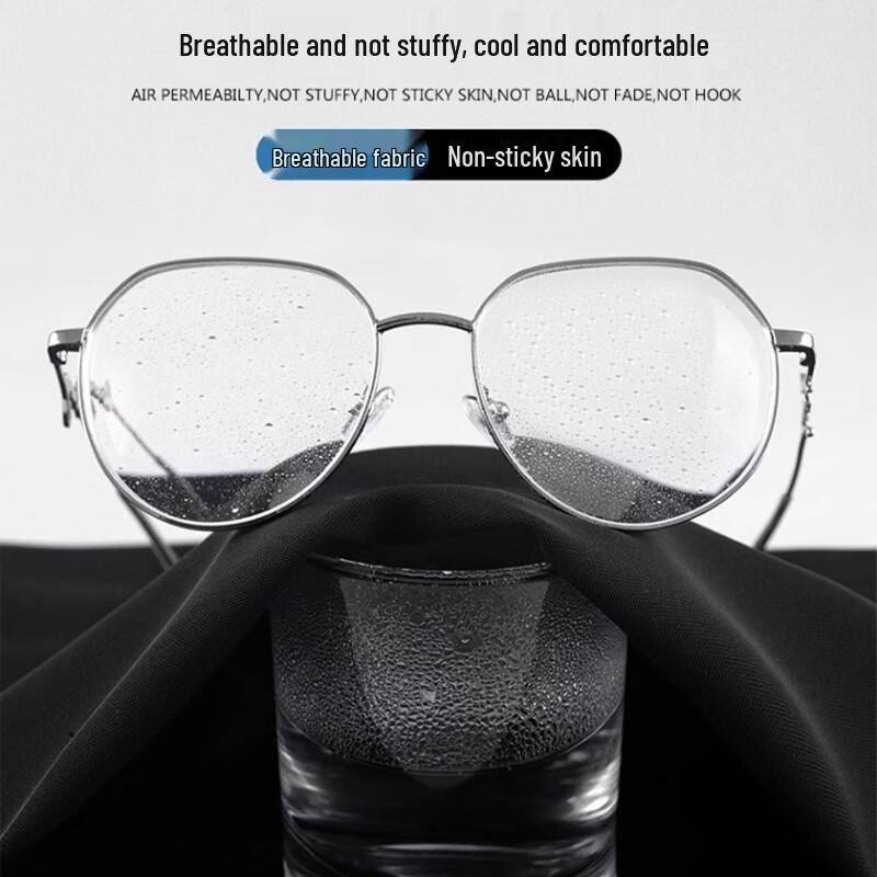 Women's Black High-Waisted Wide-Leg Suit Trousers