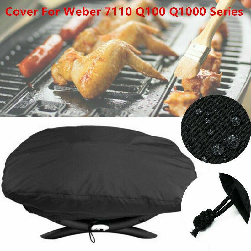 Weatherproof Grill Cover for Weber Q1000 Series (67.1 x 44 x 32 cm) 67.1*44*32 cm чёрный