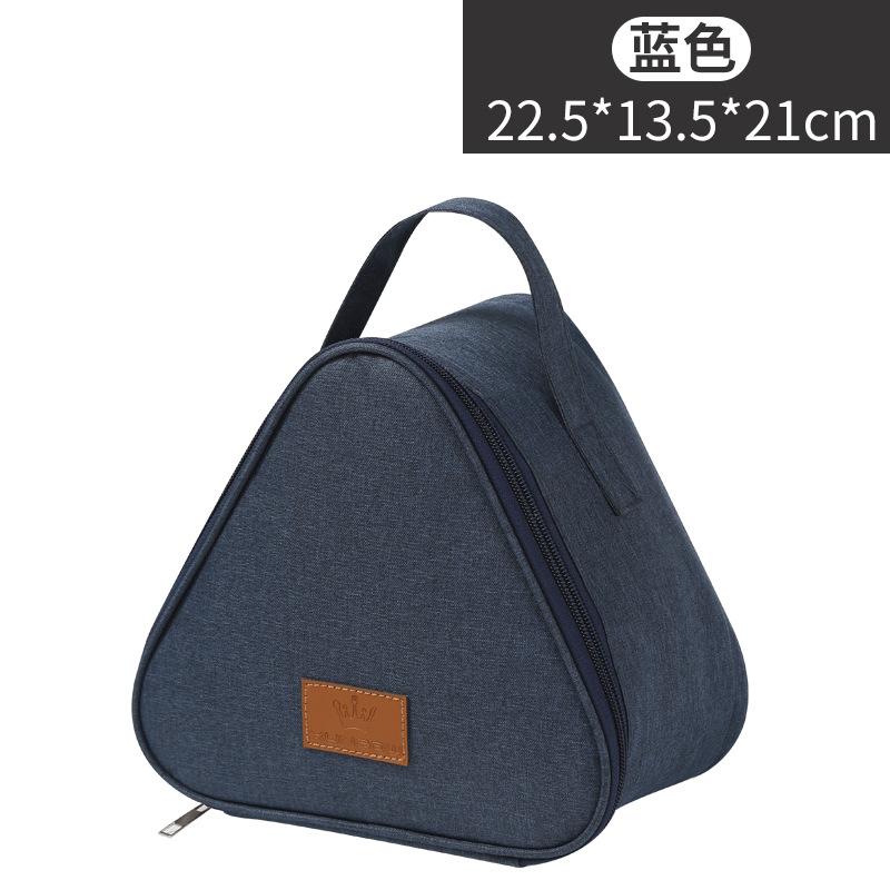 

Мішечок для ролу з рису та овочів Мішечок для бенто Мішечок для молока Сендвіч Яйце Мішечок для сніданку Ізоляційний мішечок One Size Темно-синій