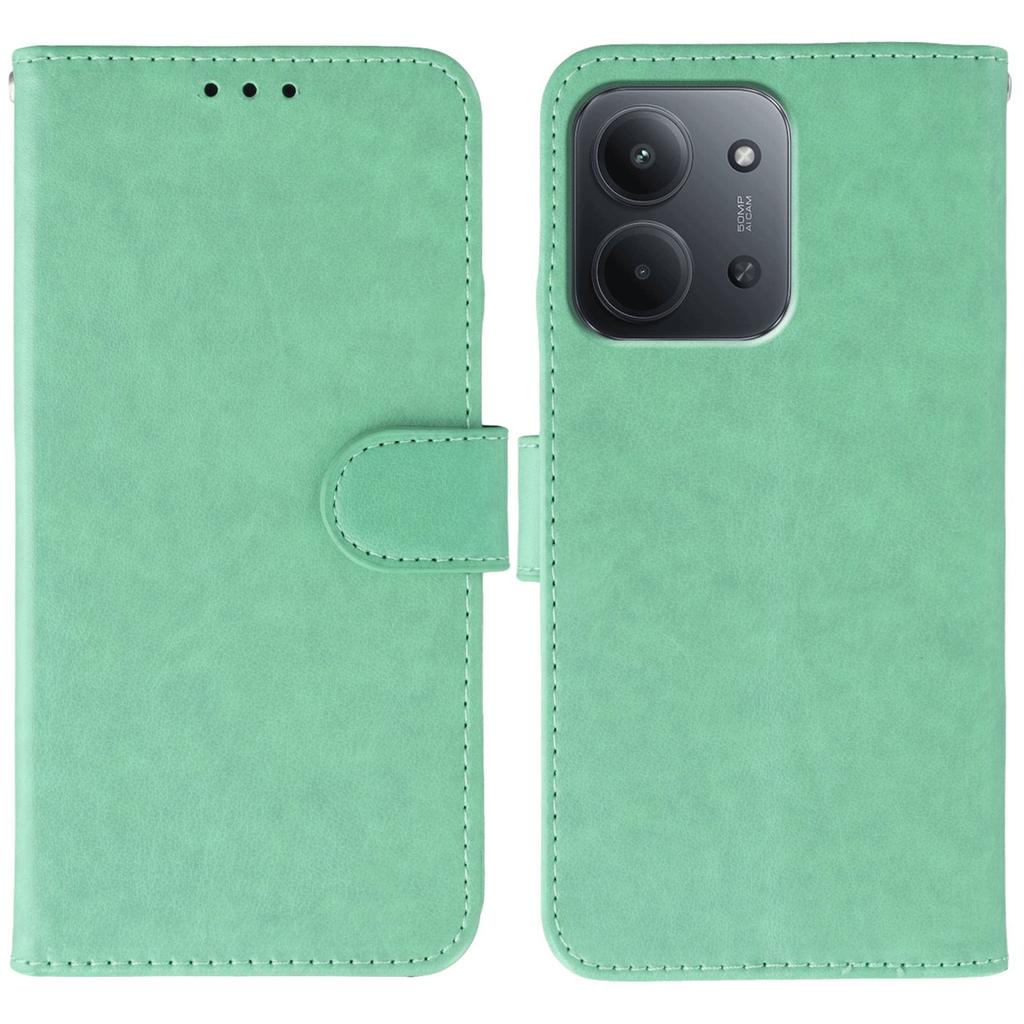 For Xiaomi Redmi 15C 4G (Global) (171mm)/Poco C85 4G Case PU Leather Flip Wallet Phone Cover with Strap