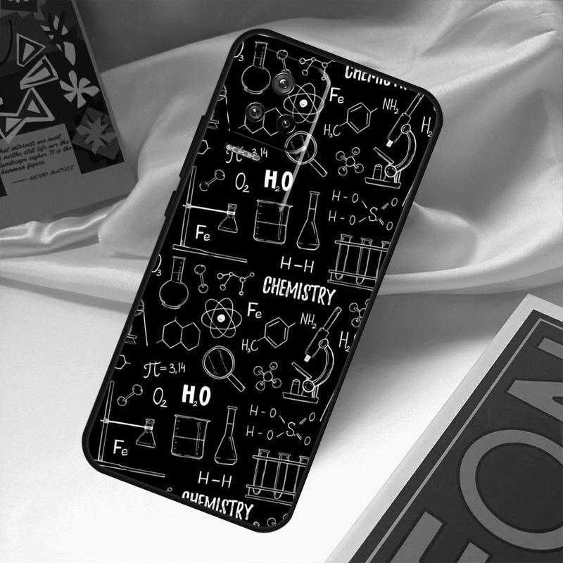 Biology Chemistry Case For Xiaomi 17 14 15 Ultra 13T 14T 15T Pro POCO F8 Ultra F7 F5 F6 X3 X5 X6 X7 Pro Coque