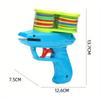 Dishes Handheld UFO Soft Foam Dart Launcher - Vibrant Colorful Toy Guns Ages 3+, Parent- Interactive Multiplayer Battles