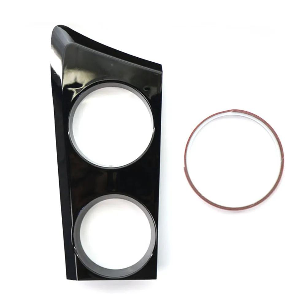 ABS Plastic Center Console Cup Holder Car Water Cup Holder Sticker Trim Cover for BMW E81 E82 E87 E88 1 Series 04-11 LHD