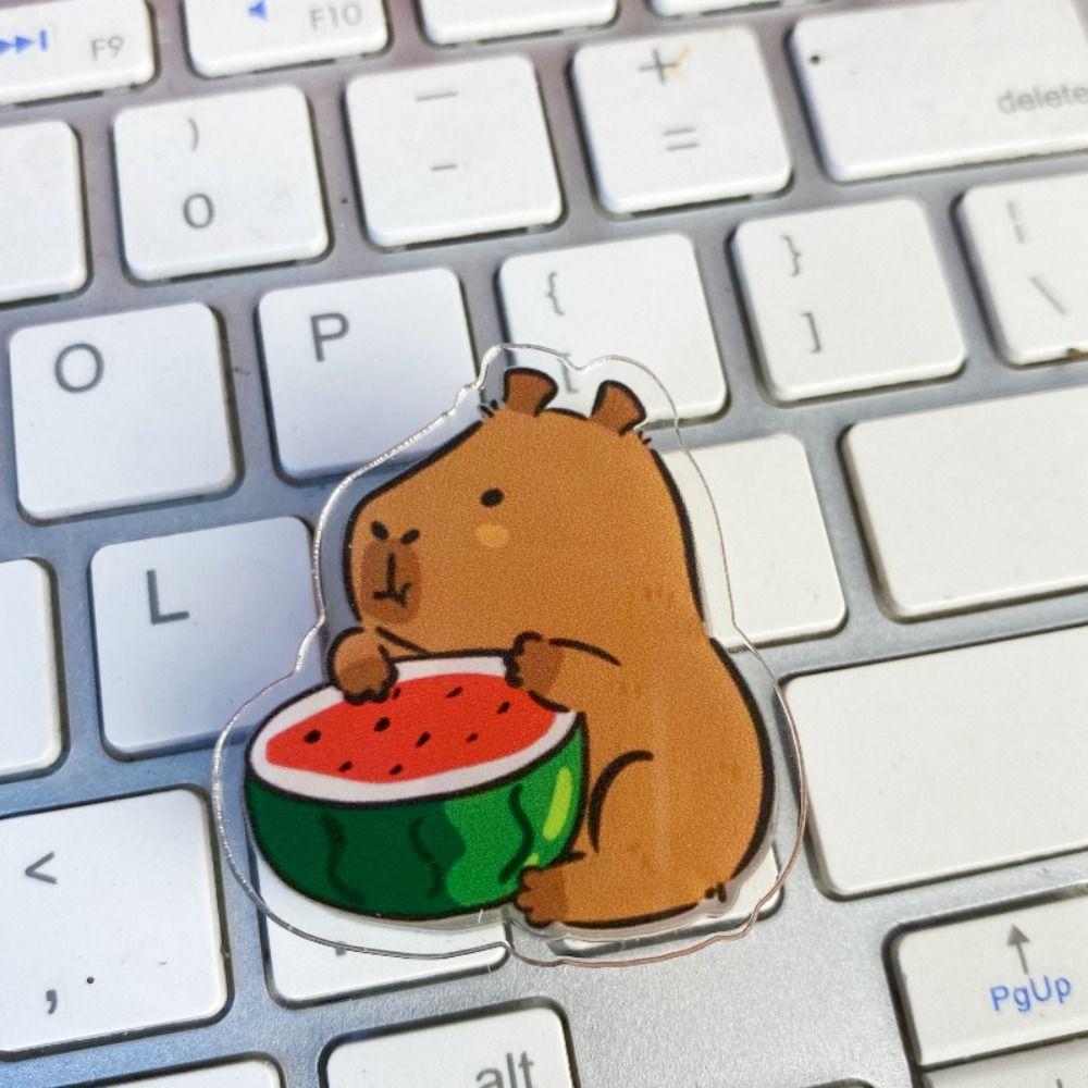 Paperclip Cartoon Memo Clip Capybara PP Clip Kawaii  Scrapbook/Notebook Decoration