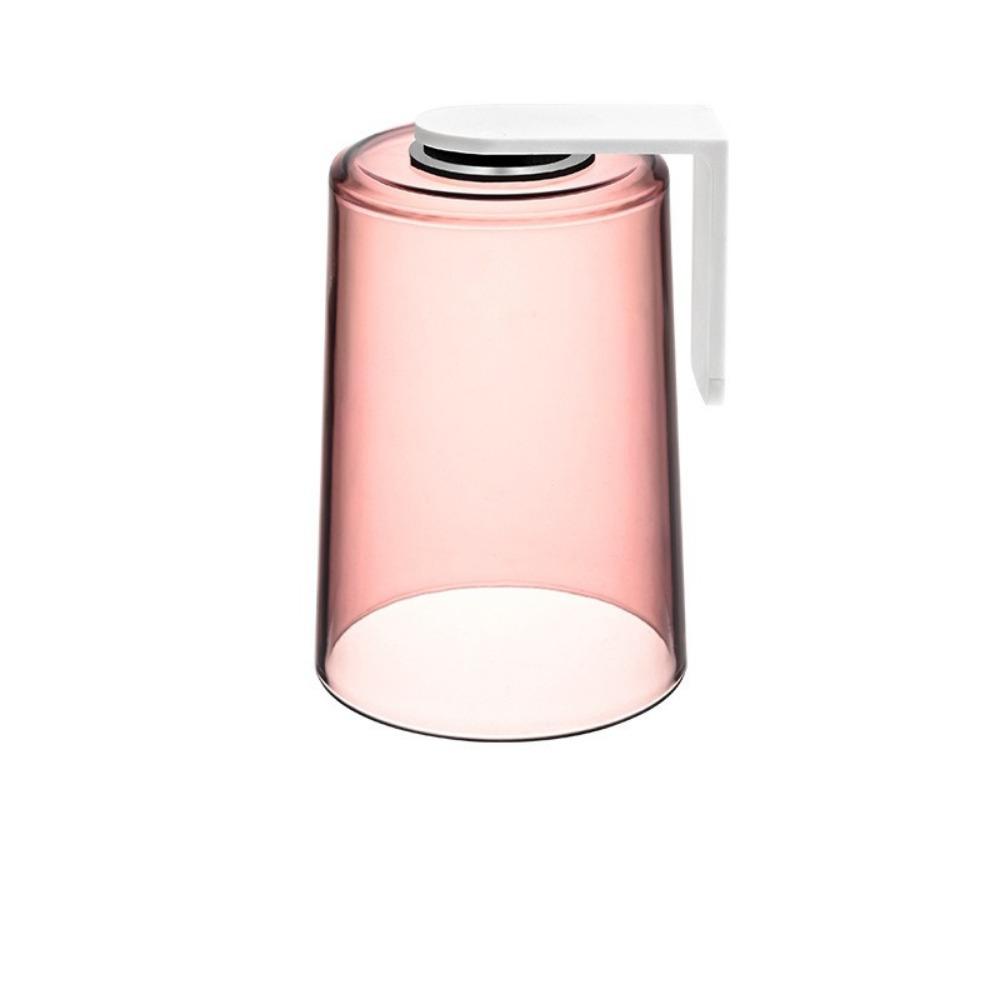 Wall-Mounted Toothbrush Cup Magnetic Inverted Mouthwash Cup Magnetic Back Flip Cup Household красный