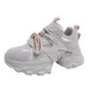 Dad Shoes Girl 2025 Summer New Popular Leather Soft Sole Lightweight Fashion Versatile Height Increase Comfortable Casual Sneakers