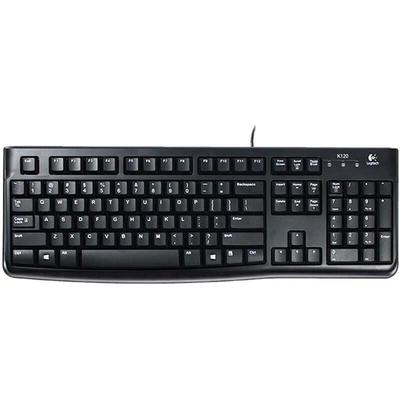 Logitech מקלדת משרדית קווית K120