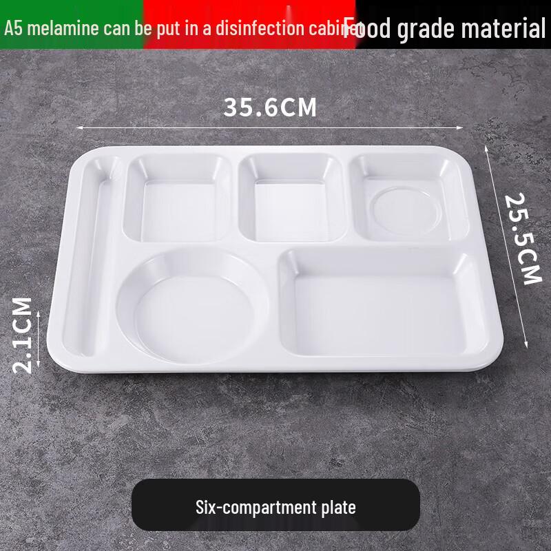 

Melamine Multi-Compartment Canteen Tray