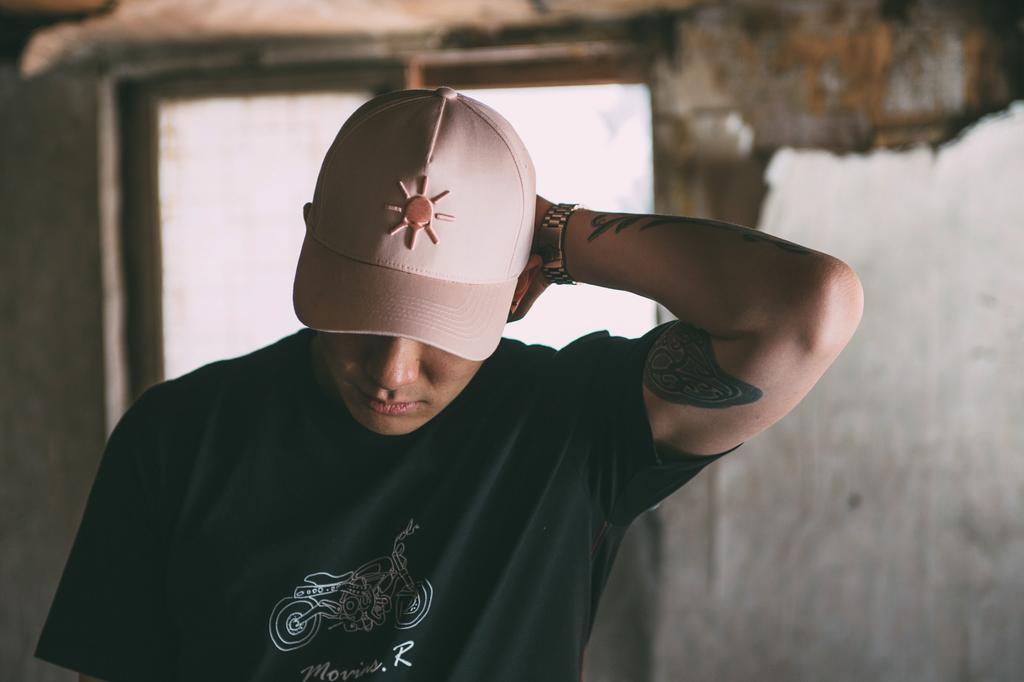 MOVINS.R Bapus Ball Cap Indy Pink
